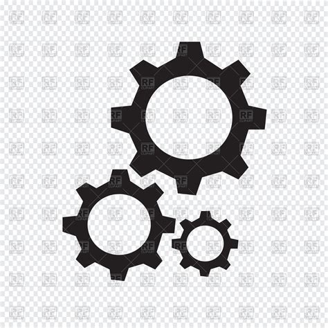 Transparent Gear Icon #283348 - Free Icons Library