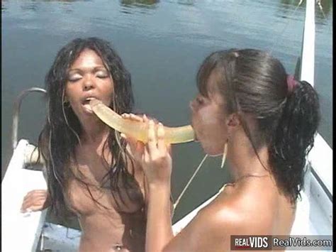 Hot Threesome Fucking On Yacht Lesbian Alpha Porno