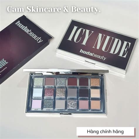 Bill Sephora B Ng Ph N M T Huda Beauty Icy Nude Eyeshadow Palette Shopee Vi T Nam