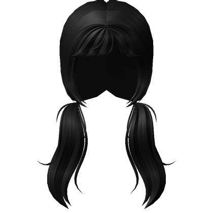 Y K Popular Low Pigtails In Black S Code Price Rblxtrade