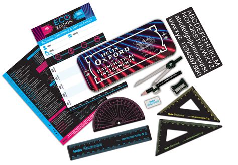 Oxford Cyber Eco Maths Set Matrix Maped Helix Uk