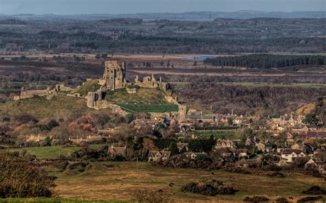 Corfe Castle Wallpaper Hd Download