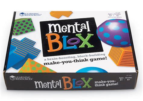 Mental Blox Critical Thinking Game - - Fat Brain Toys