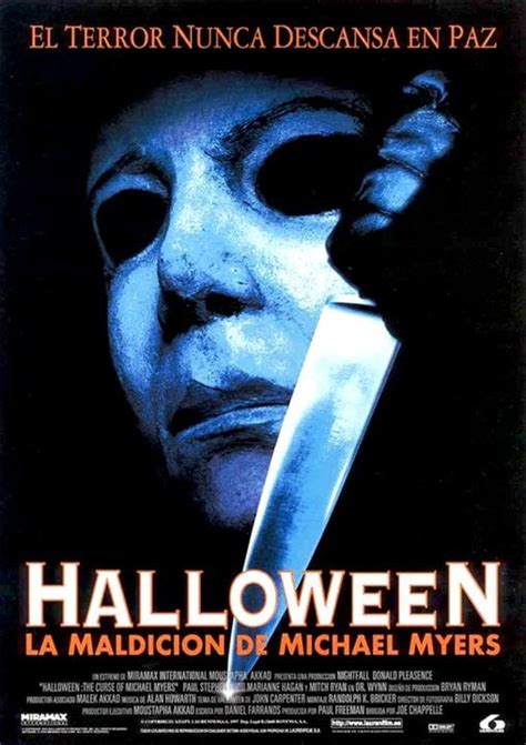 Cartel De La Película Halloween La Maldición De Michael Myers Foto 1 Por Un Total De 1