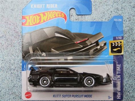 Hot Wheels Kitt Super Pursuit Mode Knight Ride Hw Screen Time Etsy