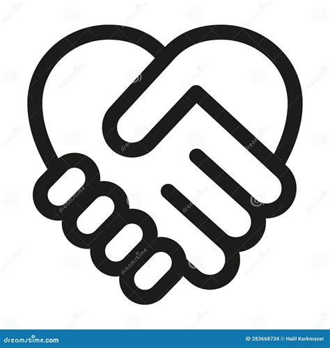Handshake Icon Pixel Perfect Websites Information Handshake Heart