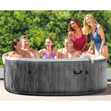 Intex Purespa Plus Inflatable Hot Tub Jet Spa With Headrest Pillows Wayfair