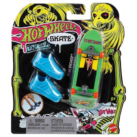Hot Wheels Skate Neon Temalı Parmak Kaykay ve Ayakkabı Paketi HPG21 Toyzz Shop