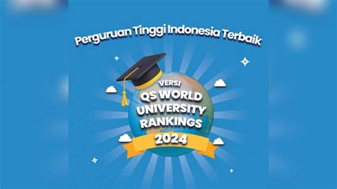 Cek Kampusmu Ini Daftar 26 Perguruan Tinggi Terbaik Di Indonesia Versi Qs Wur 2024 Nesiatimescom