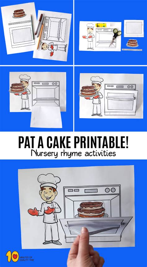 Pat A Cake Printable Nursery Rhyme Activities Artofit