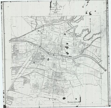 New Mexico Map Santa Fe at Marcus Best blog