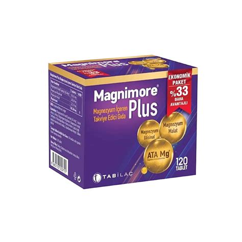 Magnimore Plus 120 Tablet - iyibize