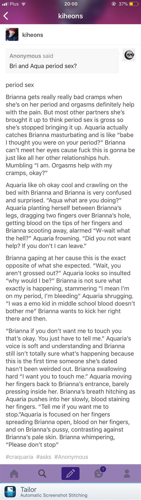 The Inevitable Craquaria Lesbian Period Sex Fic Uwu R Rpdrcringe