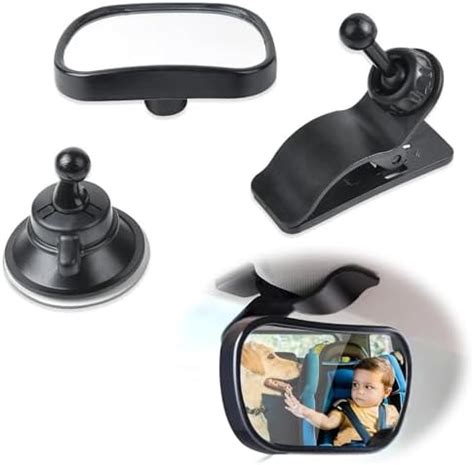 Amazon Crynod Pc Car Auxiliary Rearview Mirror With Suction Cup