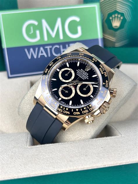 Rolex Cosmograph Daytona Ln K Yellow Gold Black Dial