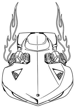 Free Hot Wheels Coloring Pages To Print