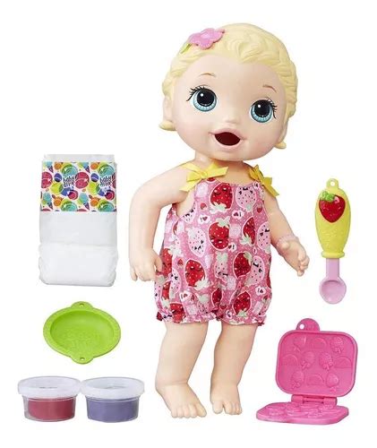 Baby Alive Lily Bebé hora de comer Rubia Hasbro C2697 MercadoLibre