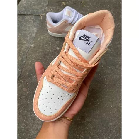 Dunk Low Nude Sintético Mundo dos Calçados