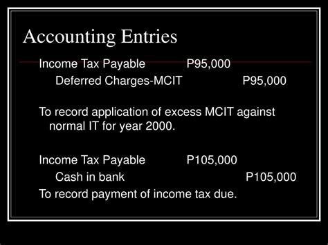 Ppt Minimum Corporate Income Tax Mcit Sec 27 E And Sec 28 A 2 Revenue Regulations