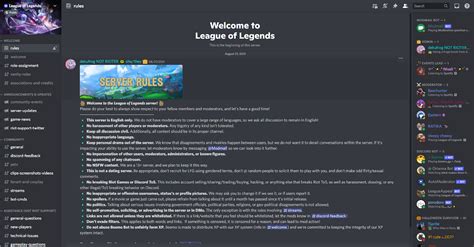 10 Best League Of Legends Discord Servers