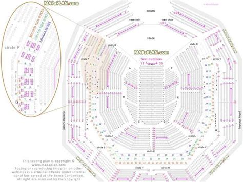 Atlanta Symphony Hall Seating Chart With Seat Numbers