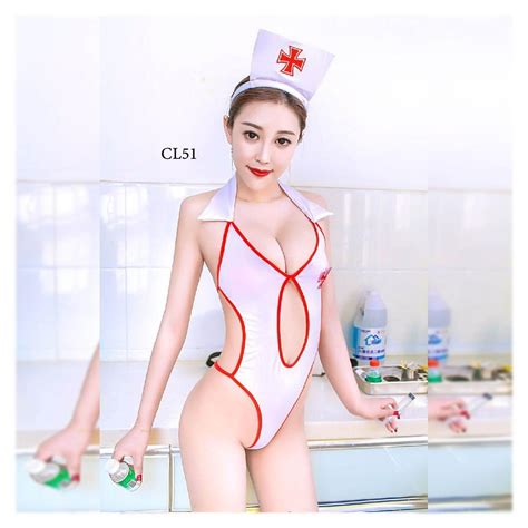 Jual Lingerie Wanita Kostum Cosplay Sexy Nurse Cosplay Perawat Premium Cl Shopee Indonesia