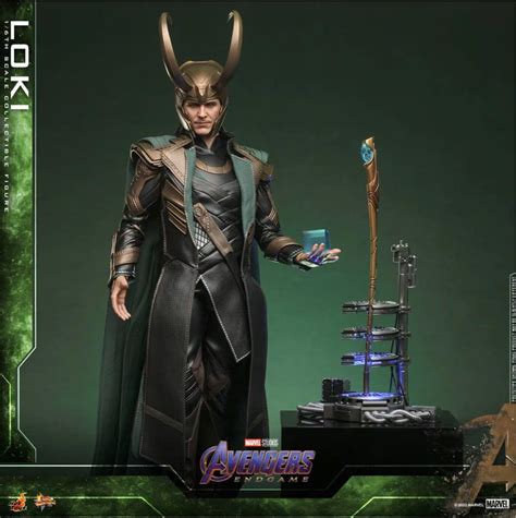 FREE LOCAL POSTAGE MARVEL AVENGERS END GAME HOT TOYS SCALE JAPAN EXCLUSIVE MMS LOKI