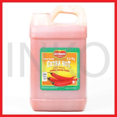 Jual Delmonte Extra Hot Chilli Sauce Sambal Extra Pedas Jerigen Kg Di Seller Inko Curug