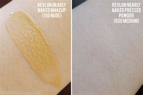 Revlon Nearly Naked Foundation And Pressed Powder I D Say It S All Nekkid Beautyholics Anonymous