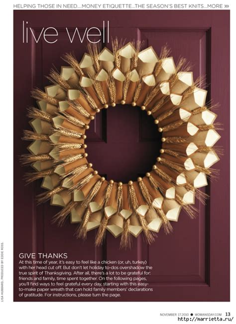 Идеи декора. Очень красивый венок