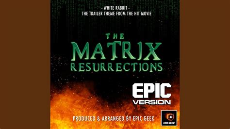 White Rabbit From The Matrix Resurrections YouTube