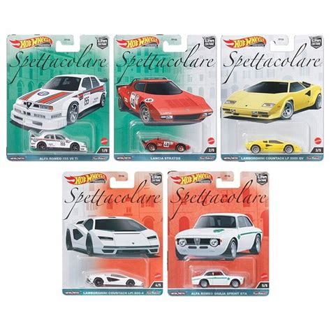 HOT WHEELS PREMIUM Spettacolare Set 5 Car Culture 14287030002 Oficjalne Archiwum Allegro