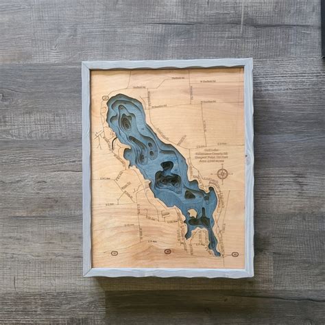 Gull Lake Mn Topographic Map Etsy