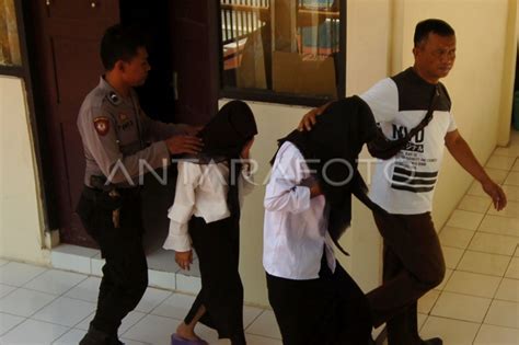 sidang vonis kasus pembunuhan anak  bawah umur antara foto