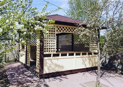 Купить беседку для дачи: цена готовых уличных беседок под ключ в Москве