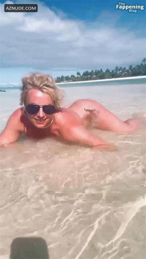 Britney Spears Beach Nude At Miami Party AZNude