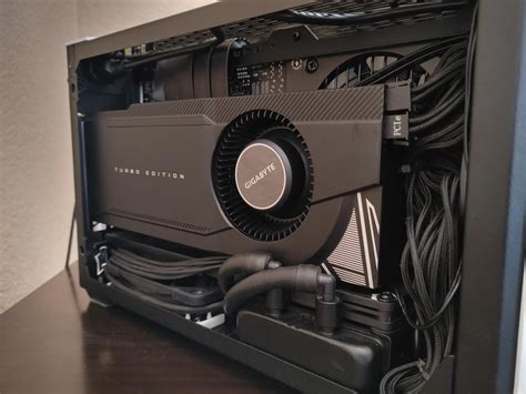 Grabbed a Gigabyte RTX 3080 Turbo Edition for my small form-factor PC ...