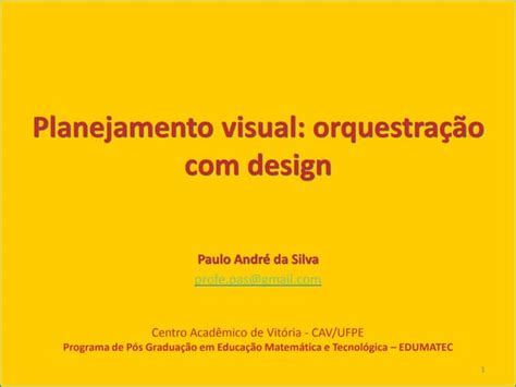 Paulo Andre Ira Realizar Um Planejamento Mais Amplo - Paulo André presentations
