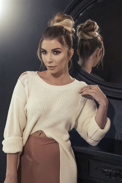 Love Island S Olivia Buckland Flaunts Her Assets In Latex Nude Bodysuit For Hair Shoot Daily