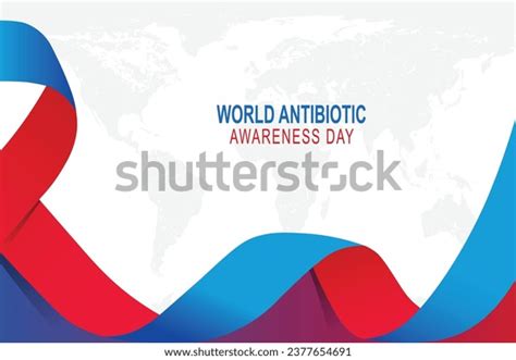 World Antibiotic Awareness Week Background Vector Stock Vector Royalty