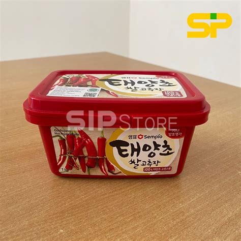 Sempio Gochujang Hot Pepper Paste Kimchi Sauce Tteobokki Sauce Kg Korean Pasta Sambal Sempio