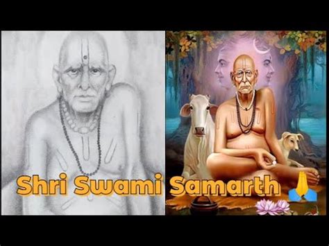 Shri Swami Samarth Drawing How To Draw Swami Samarth Sketch Trending