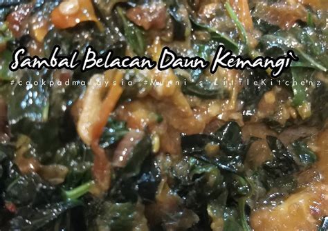 Resepi Sambal Belacan Daun Kemangi Yang Memang Lazat Dan Mudah Resepi