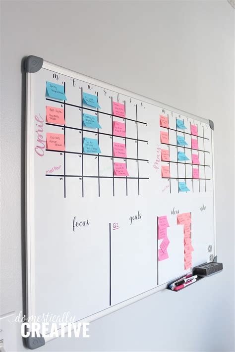 20 Whiteboard Calendar Free Download Printable Calendar Templates ️