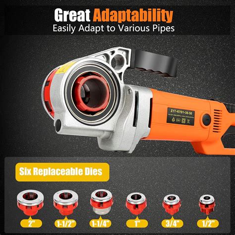 Electric Pipe Threader 2300w Pipe Threader With 6 Philippines Ubuy