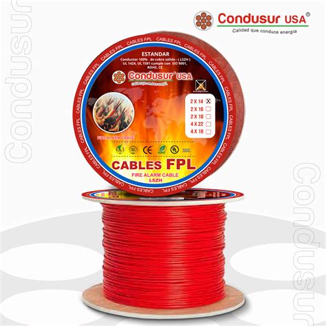 CABLE FPL 2X14 AWG LSZH YLLACONZA