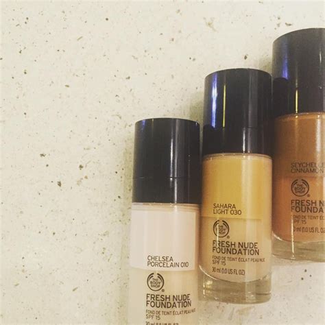 Body Shop Fresh Nude Foundation Makeup BeautyAlmanac