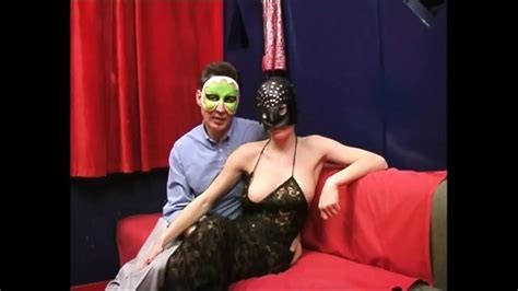 Masked MILF Rides Monster Cock Amateur Cums Inside Her Hairy Pussy