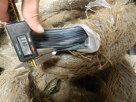 black annealed iron wire twisted annealed iron wire  strands