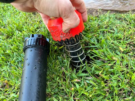 how to replace a sprinkler head 4